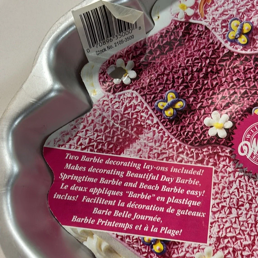 VTG 1995 Wilton Mattel‎ Barbie Cake Pan 2105-3500